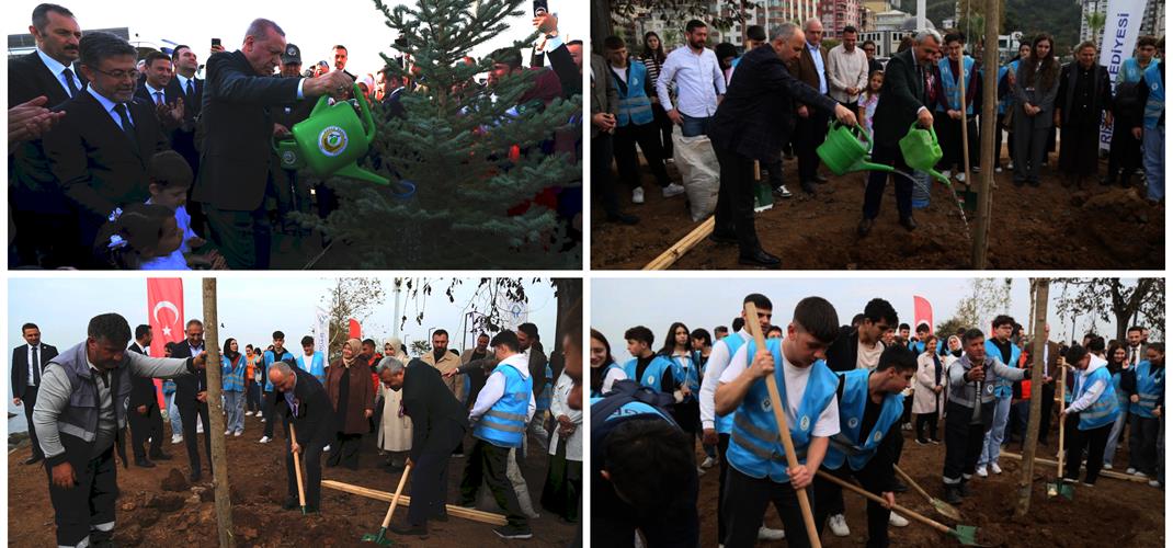 FİDANLAR TOPRAKLA BULUŞTU