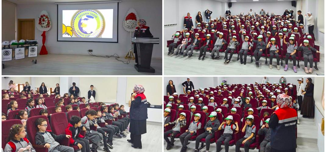 İlkokul Öğrencilerine Organik Tarım Eğitimi Verildi