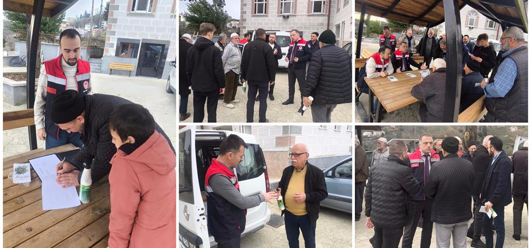 CUMA BULUŞMALARI İLE ÇİFTÇİLERİMİZİN YANINDAYIZ