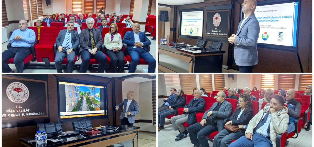 Su Verimliliği ve İklim Değişikliğine Duyarlı Kurakçıl Peyzaj Uygulamaları Eğitimi Düzenlendi