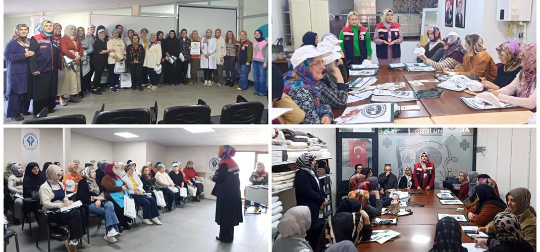 KADIN ÇİFTÇİLERİMİZE A’DAN Z’YE TARIM VE ORGANİK TARIM EĞİTİMİ VERİLDİ