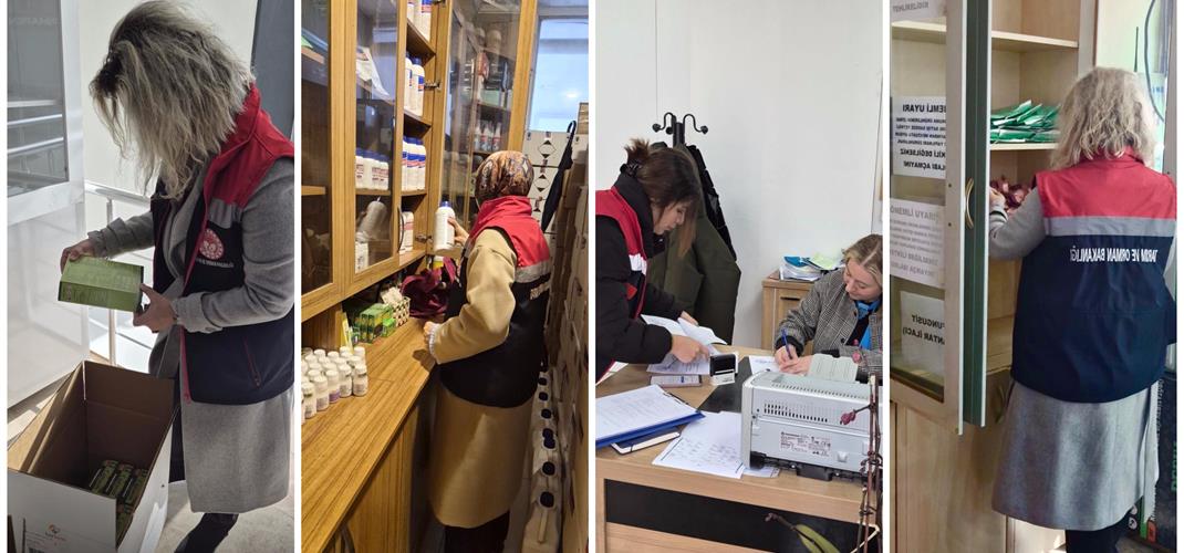 BİTKİ KORUMA ÜRÜNLERİ (BKÜ) BAYİ DENETİMLERİ DEVAM EDİYOR