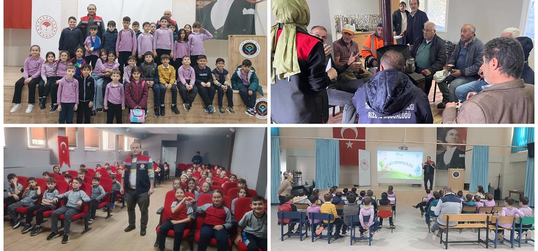 İlimiz’de Su Verimliliği Eğitimleri Devam Ediyor