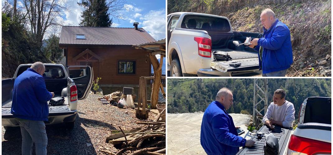 RİZE’ DE 5403 SAYILI KANUN KAPSAMINDA ARAZİ ETÜD ÇALIŞMALARI YAPILIYOR